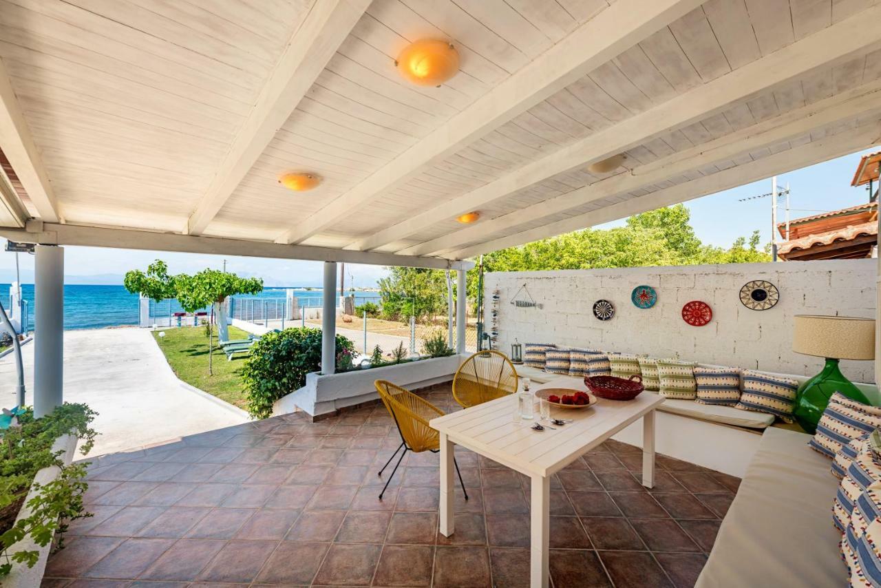 Kiko, The Coastline House Villa Kato Achaia Eksteriør billede
