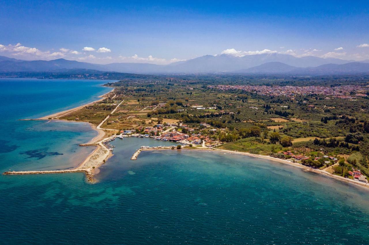 Kiko, The Coastline House Villa Kato Achaia Eksteriør billede